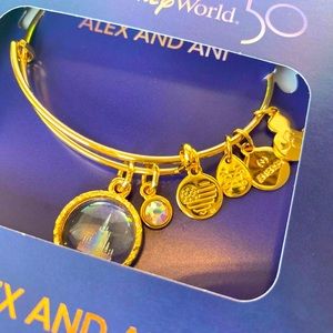 Limited Release Walt Disney World 50th Anniversary Alex and Ani Bracelet